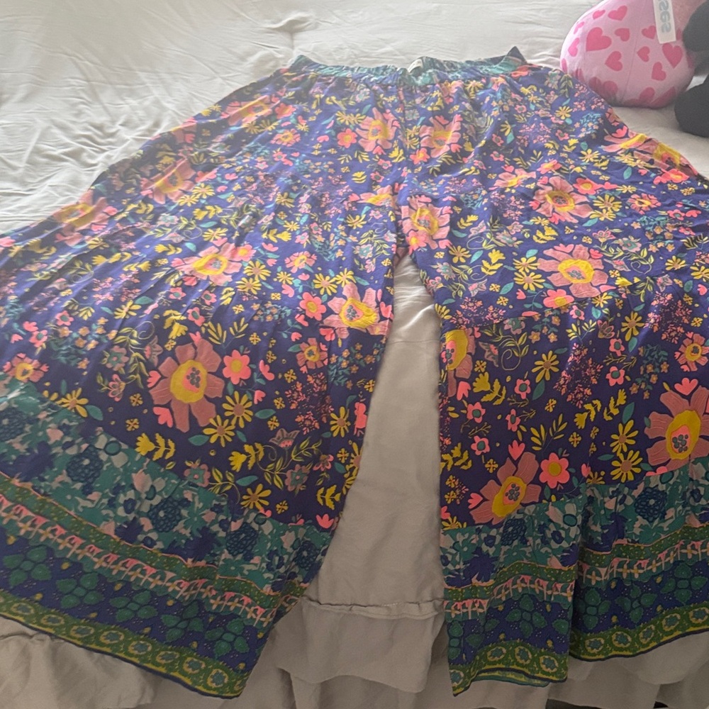 Natural Life Multicolor Floral Pants